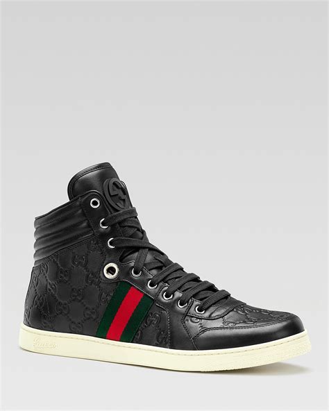 high top sneakers gucci|Gucci high top women sneakers.